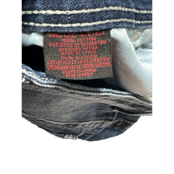 Blue Cult Denim Mens Jeans Shorts Size‎ 34 Distressed Jorts - Picture 6 of 11